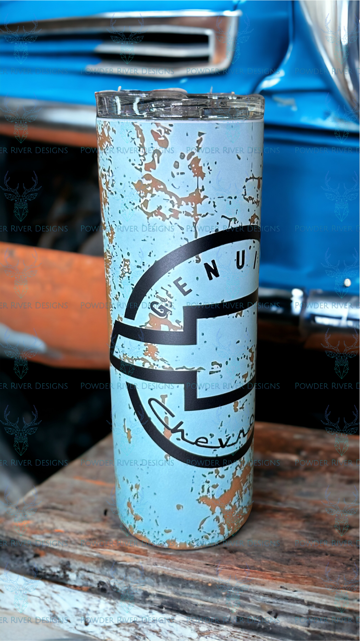 Rusty Chevy 20 oz Tumbler