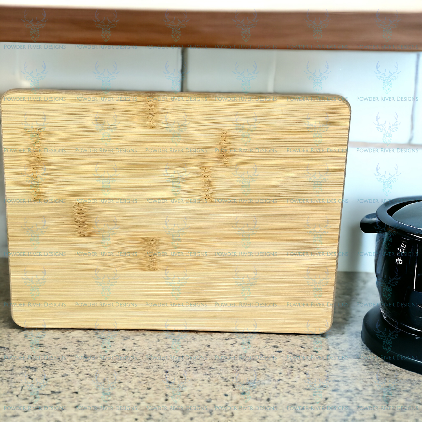 Fox Bamboo Cutting Board