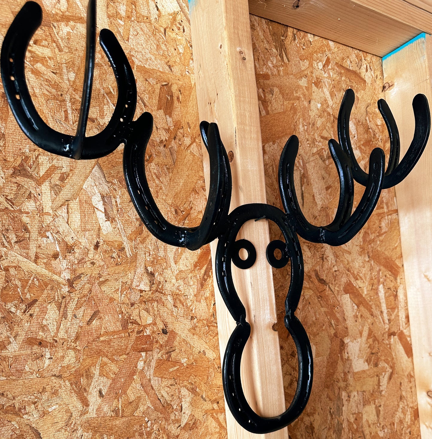 Horseshoe Moose Coat Hanger