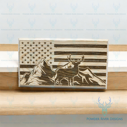 Buck Scenery Flag Wall Decor