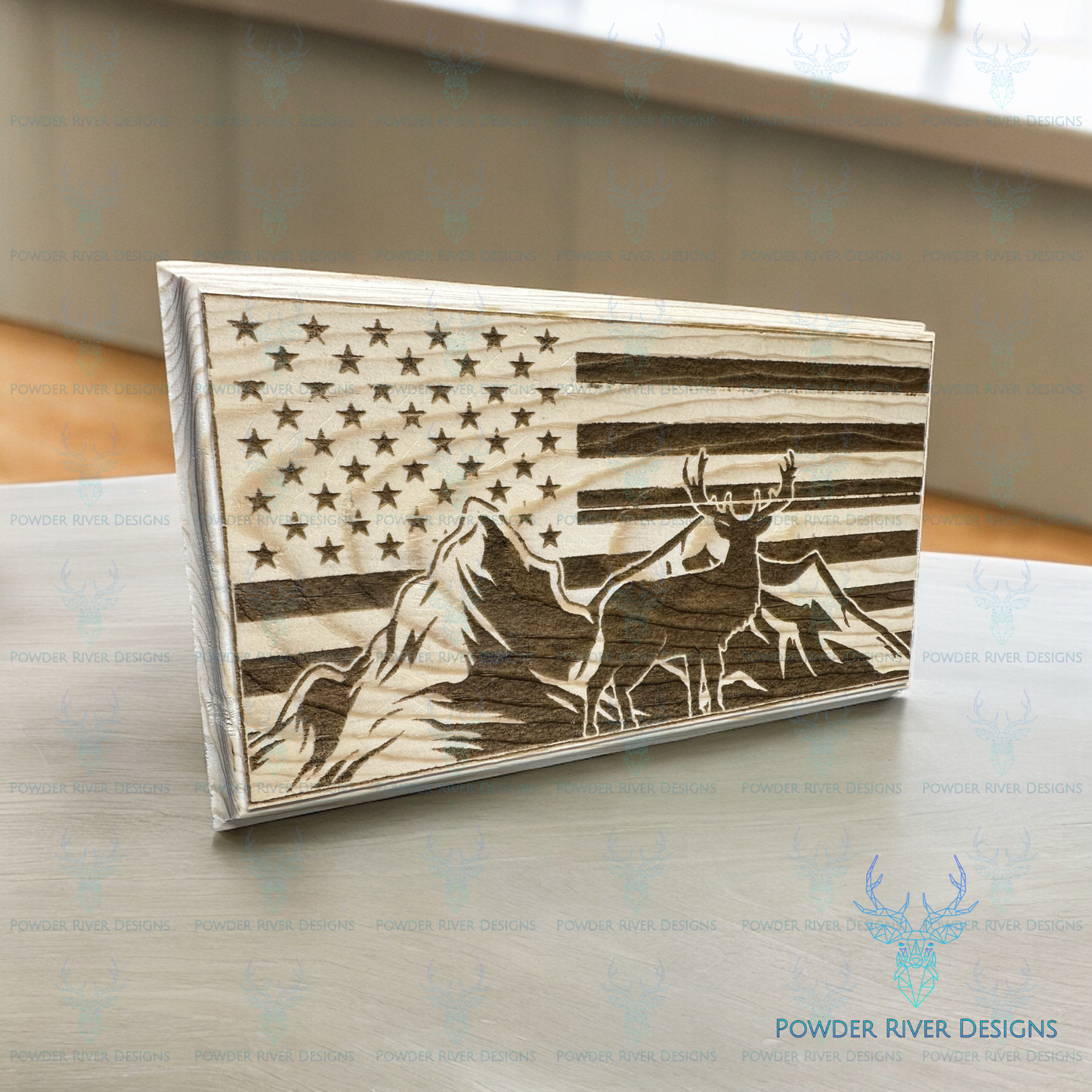 Buck Scenery Flag Wall Decor