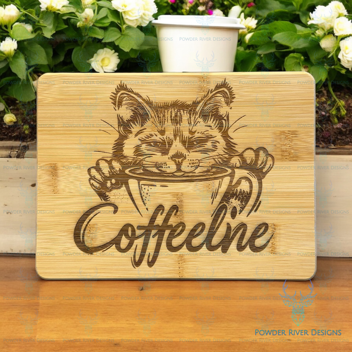 Coffeeline Bamboo Cutting Board