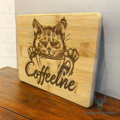 Coffeeline Bamboo Cutting Board