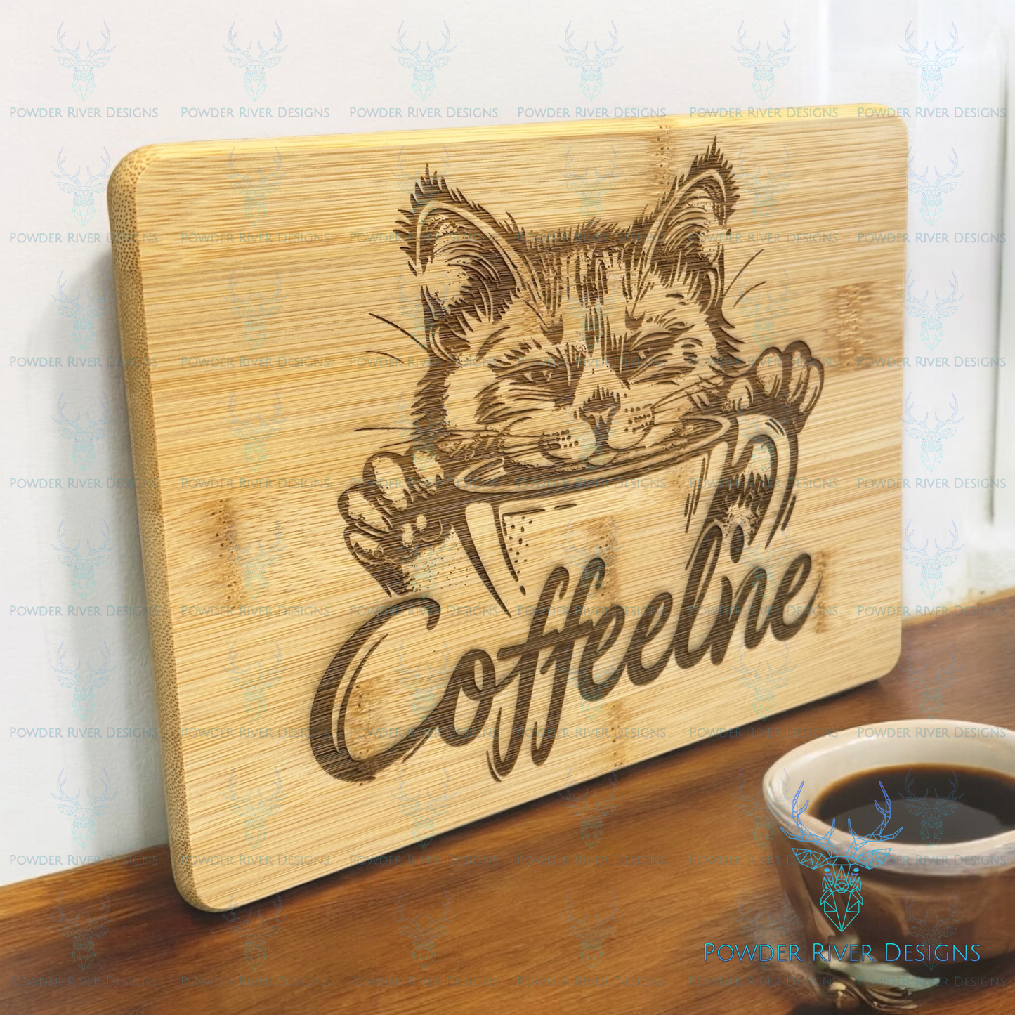 Coffeeline Bamboo Cutting Board