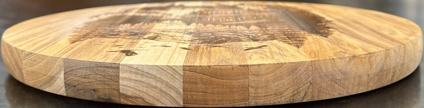 Custom Teak Wood Charcuterie/Sign