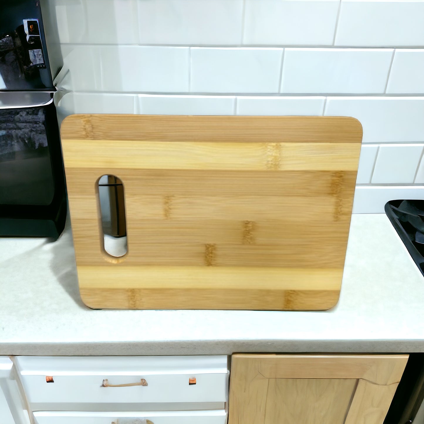 Highland Cow Bamboo Cutting Board