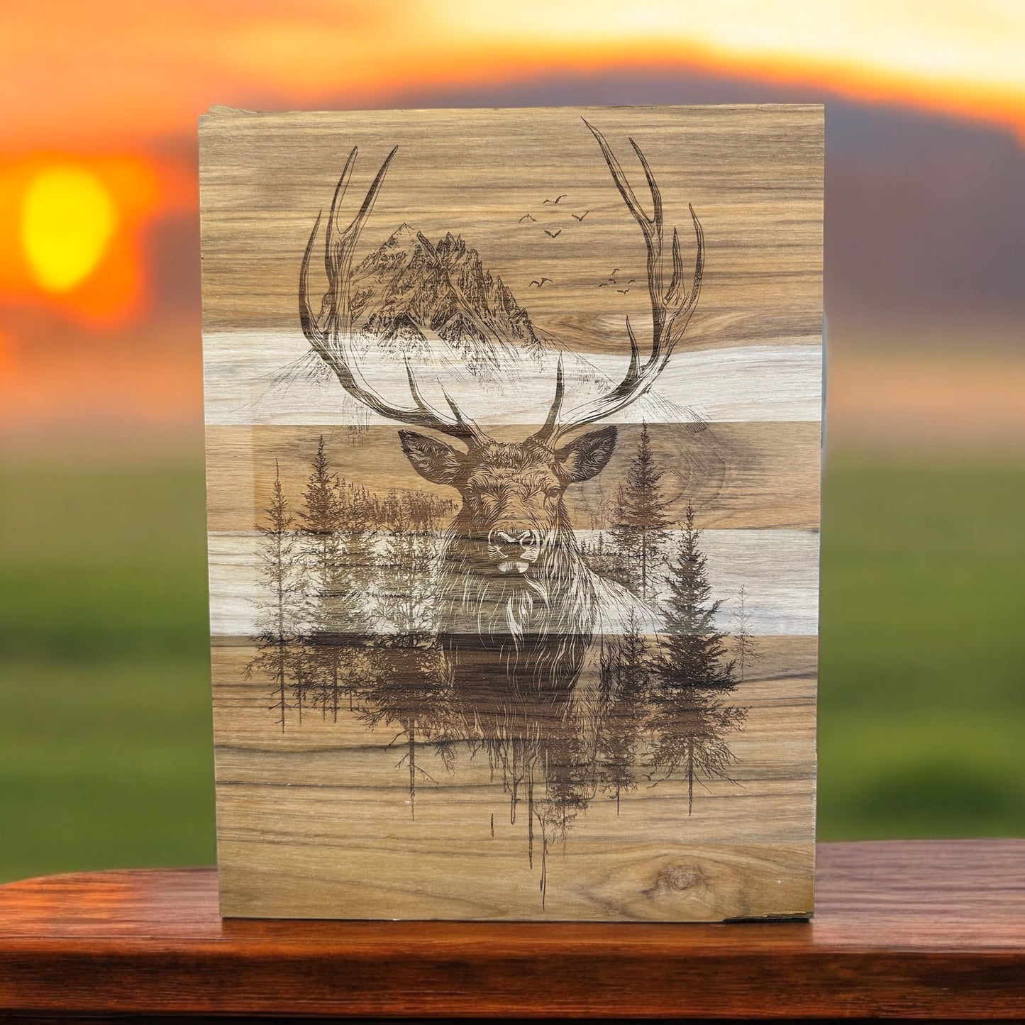 Custom Teak Wood Charcuterie/Sign