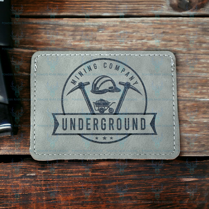 Underground Leatherette ID Holder