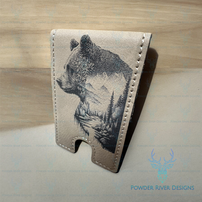 Detailed Bear Money Clip