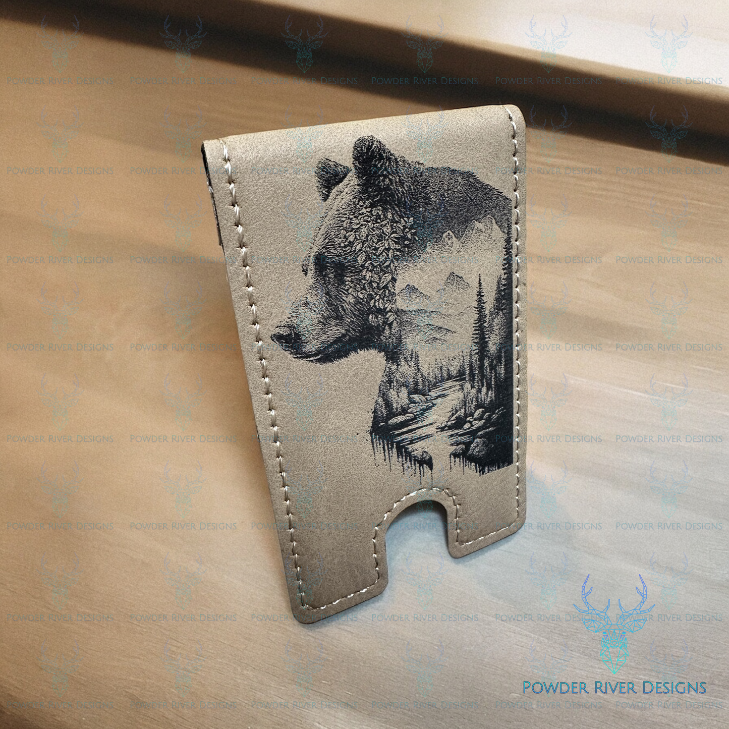 Detailed Bear Money Clip