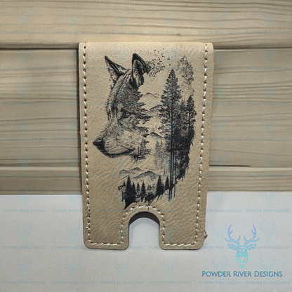 Wolf Money Clip